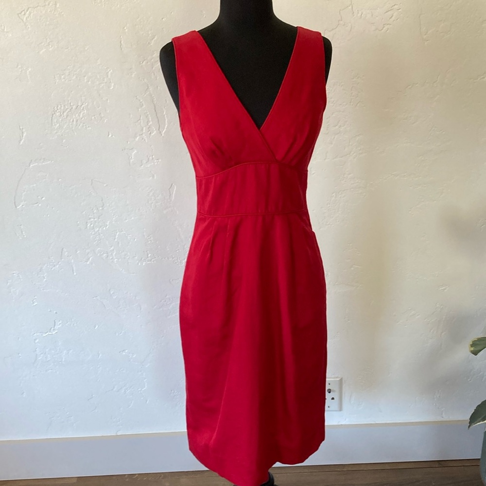 Elegant Red Dress J Crew
